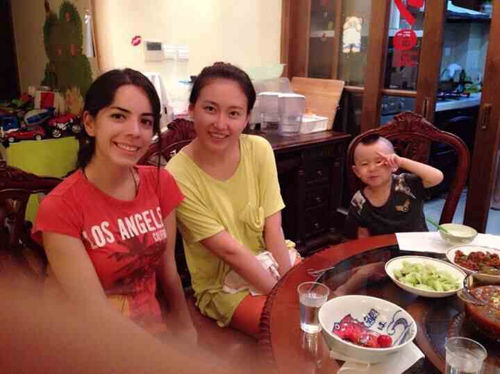 AU Pair china, Mexican au pair in chinese host family